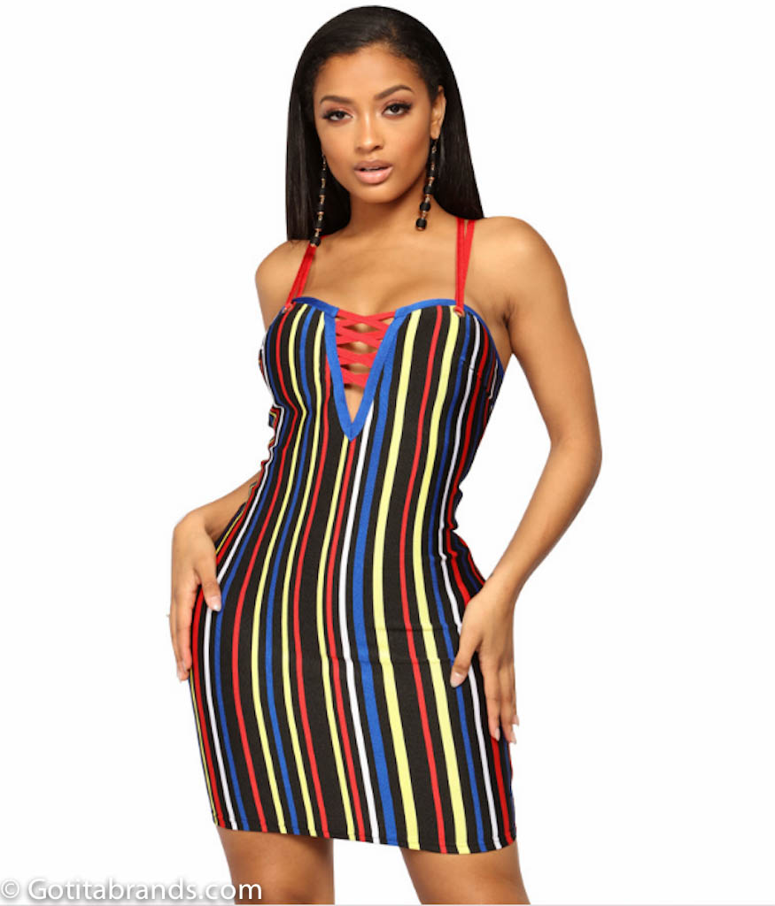 Trendy Fashion Dresses Stylish New Designs Striped