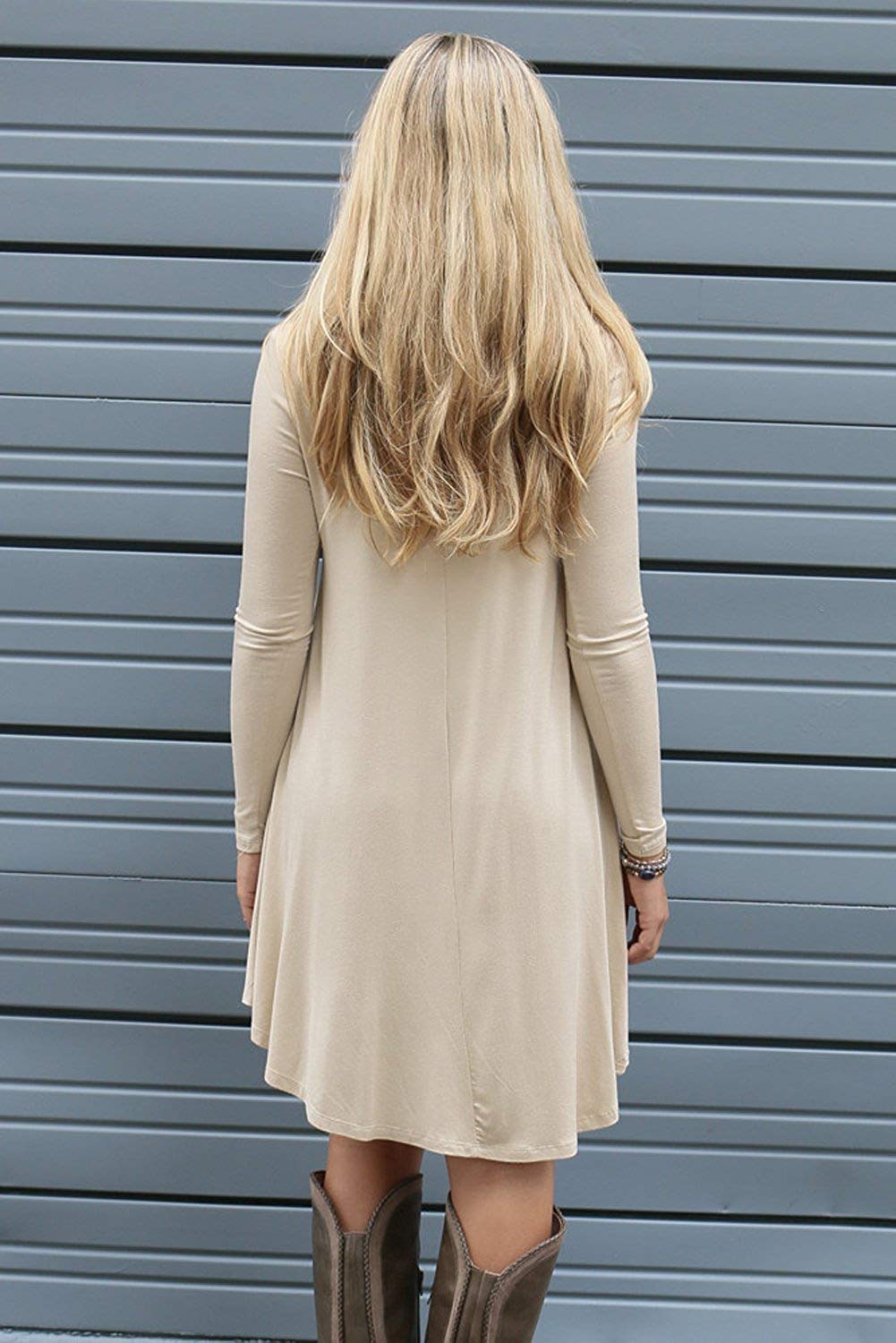 long sleeve t shirt dress outfit