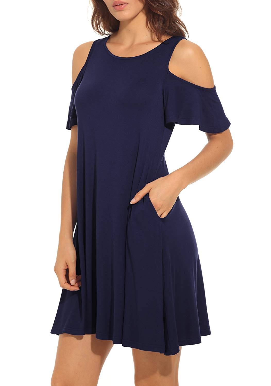 navy blue outfits for ladies