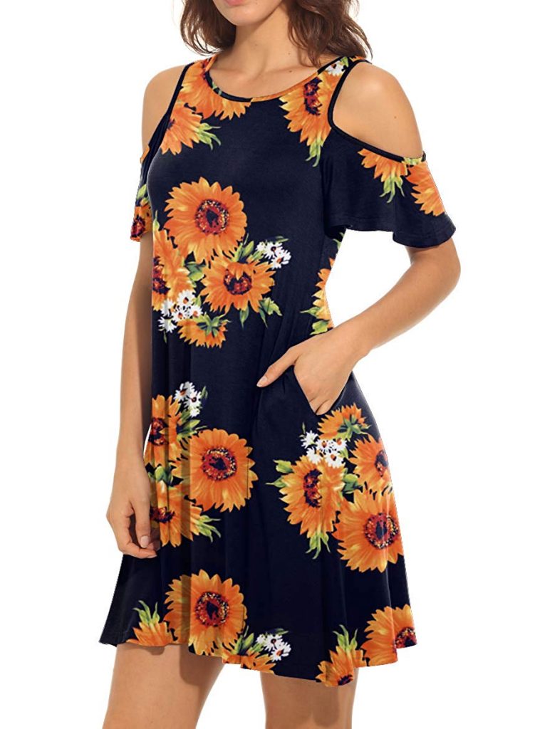 casual fitted summer dresses
