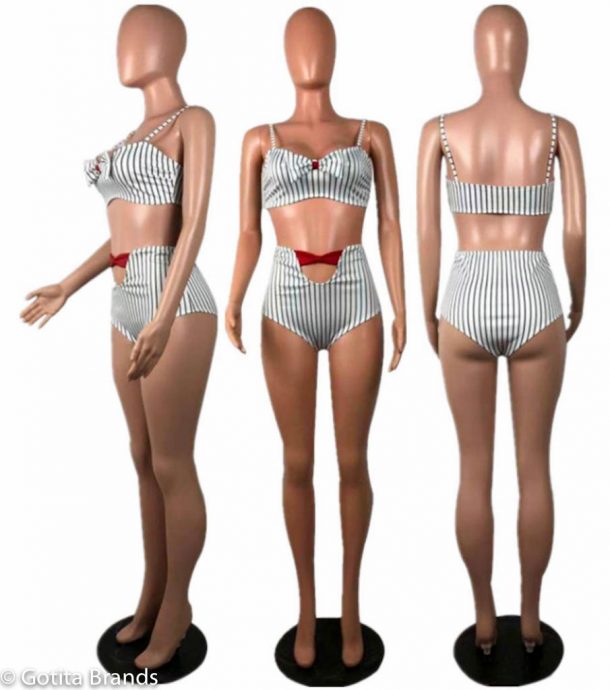 Sexy Casual Two-Piece Bikini