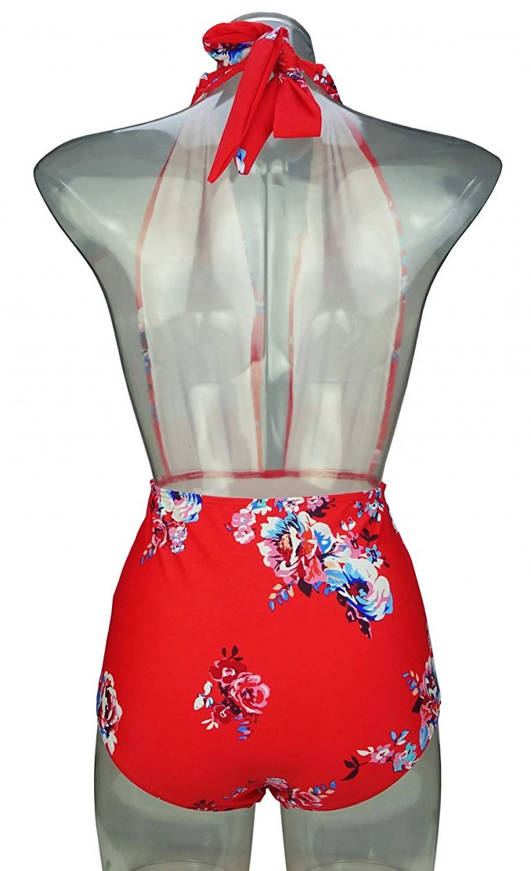 Deep Metal V Neck Monokini main image 1