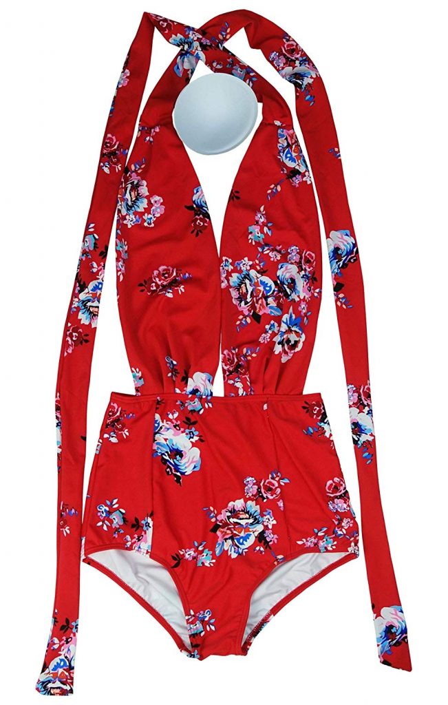 Deep Metal V-Neck Monokini