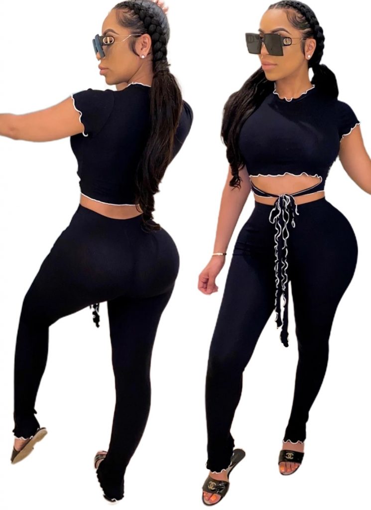 sexy two piece pants outfits
